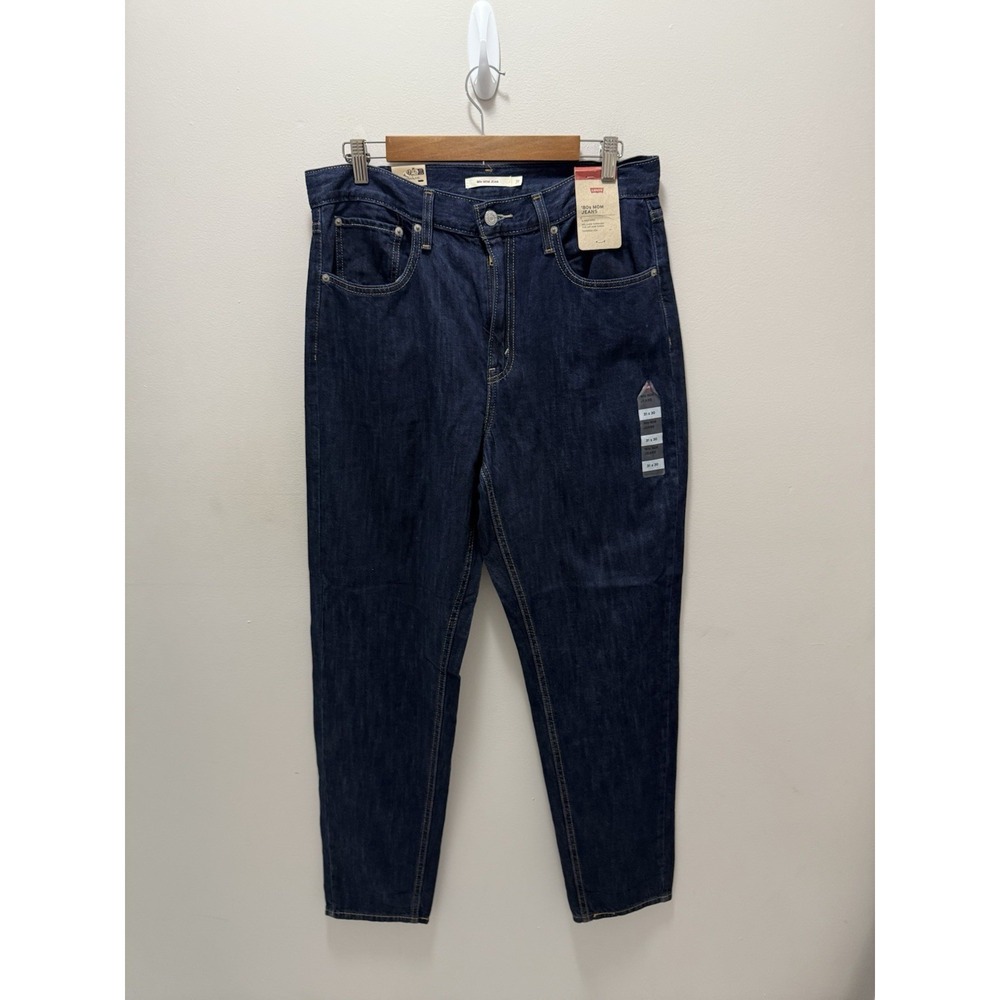 Levi's Women's 80s Mom Jeans‎ Dark Wash High Rise Size 31 x 30 Levis Cotton NWT